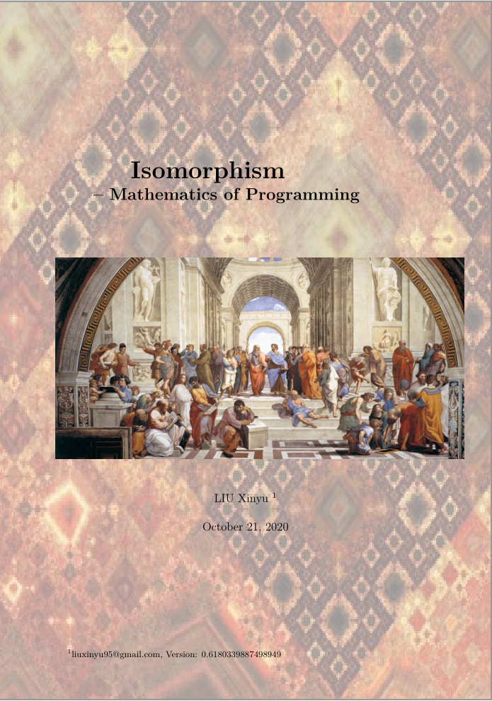 Isomorphism: Mathematics of Programming