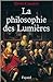 La philosophie des Lumières