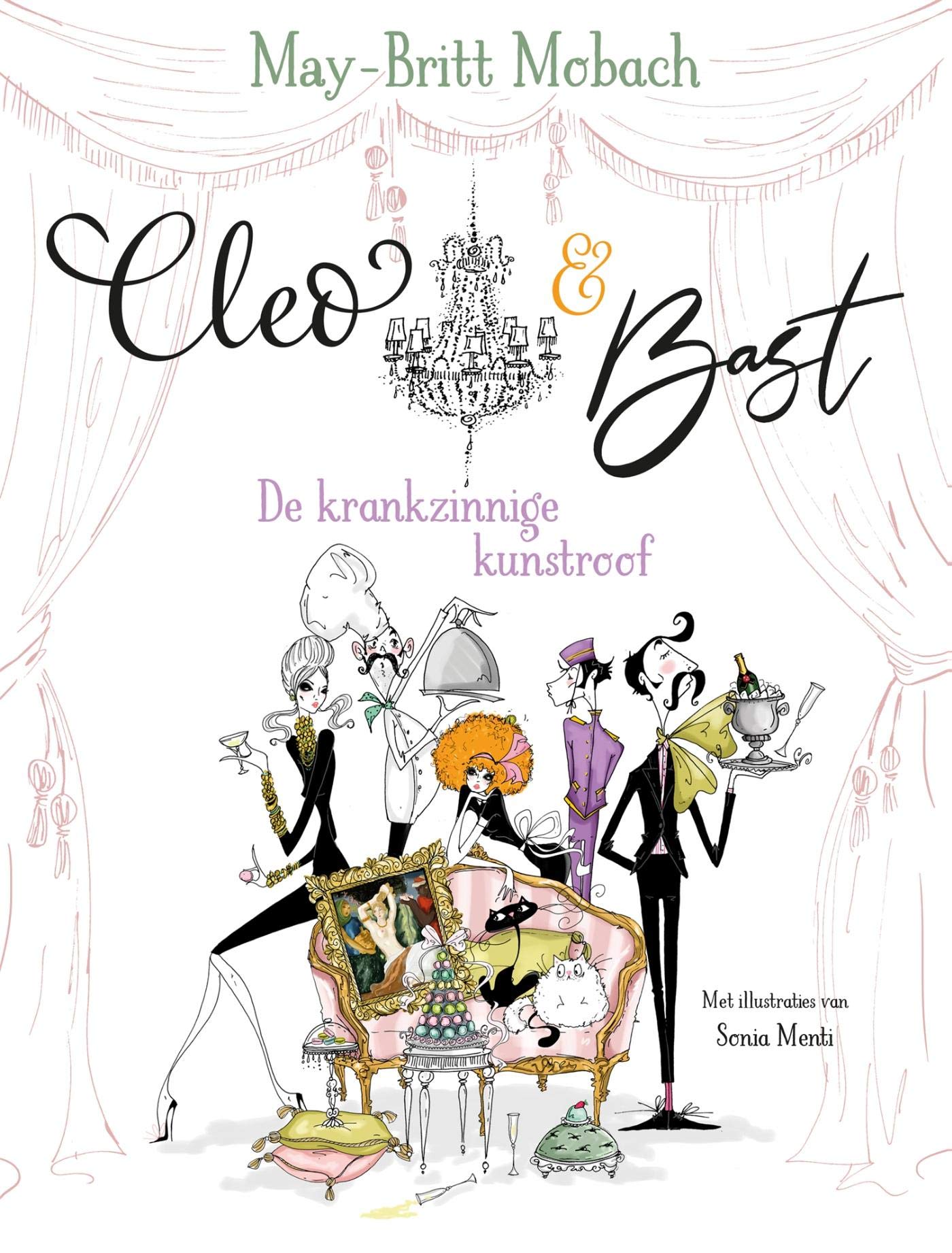 Cleo & Bast: De krankzinnige kunstroof (Hardcover)