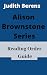 Judith Berens Alison Brownstone Series Reading Order Guide by Wiseguy Journals