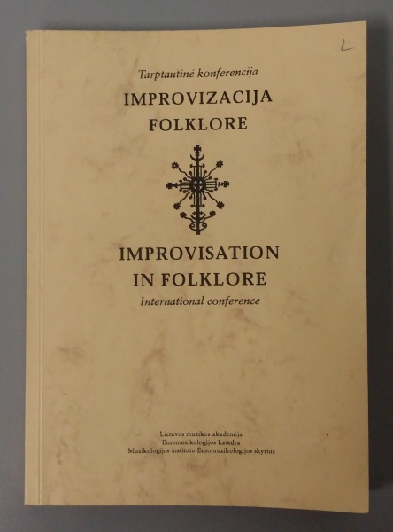 Improvizacija folklore / Improvisation in folklore