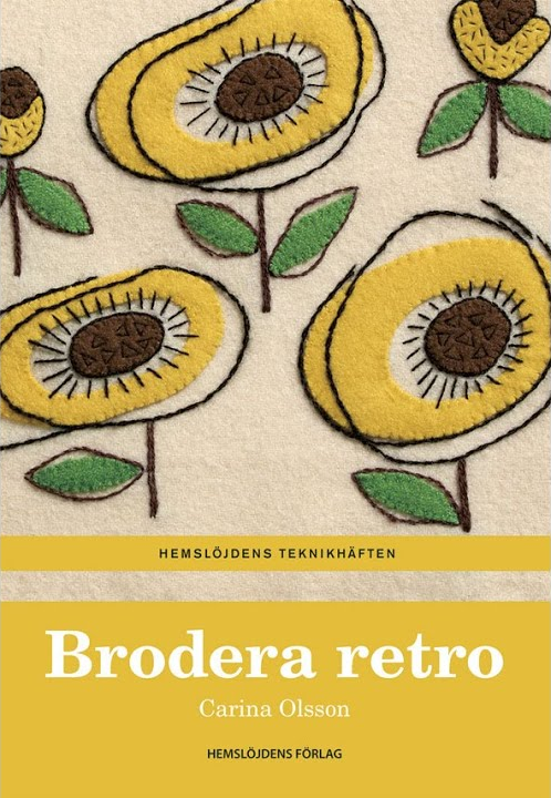 Brodera retro (Hemslöjdens teknikhäften)