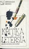 Kritika dhe letërsia bashkëkohore