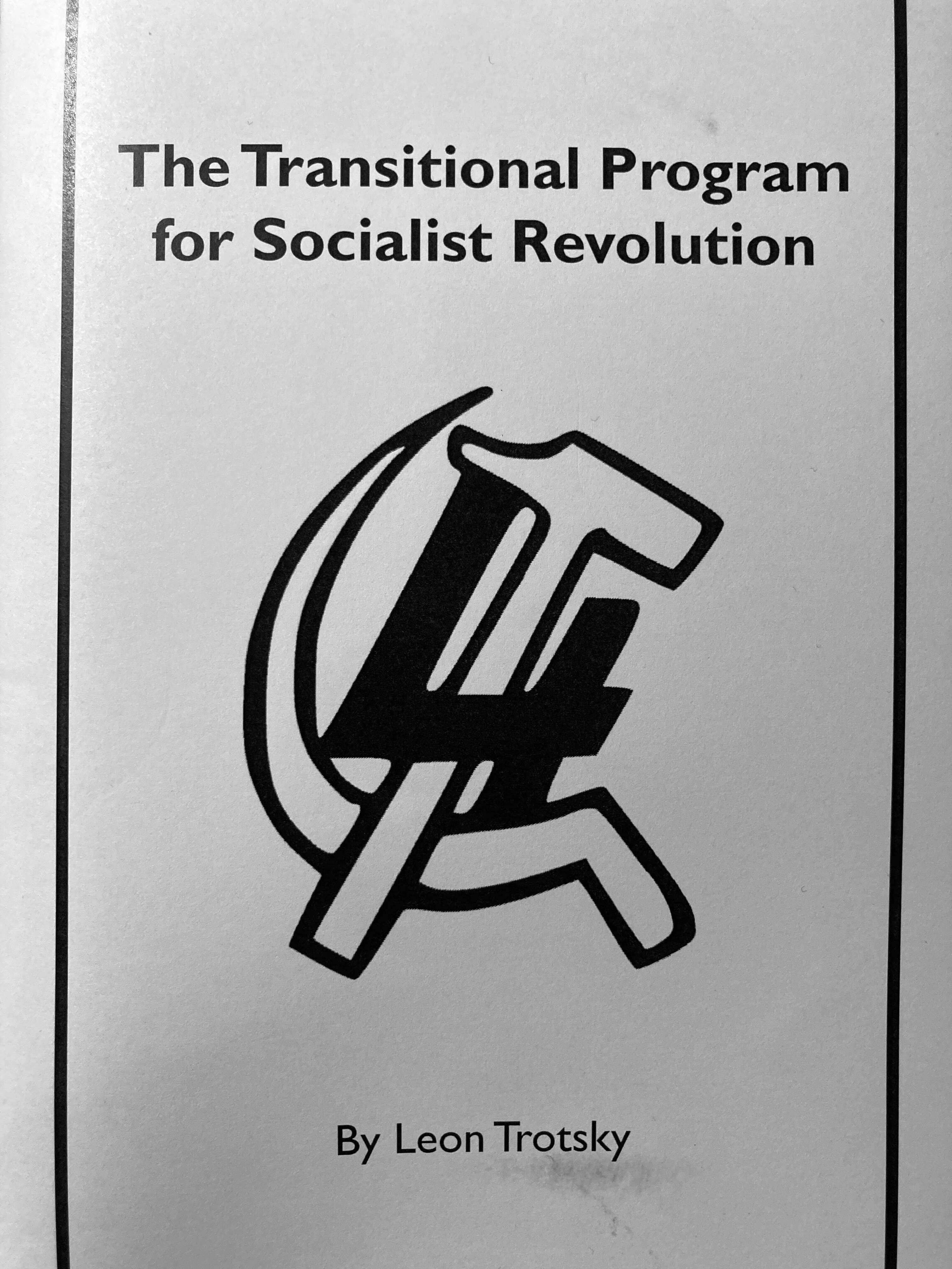 The Transitional Program for Socialist Revolution