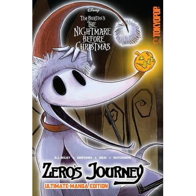The Nightmare Before Christmas Manga 2022 Disney Manga: Tim Burton's The Nightmare Before Christmas: Zero's Journey  By D.j. Milky