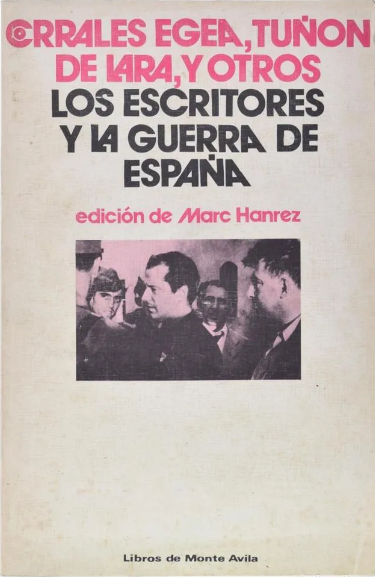 Los escritores y la guerra de España