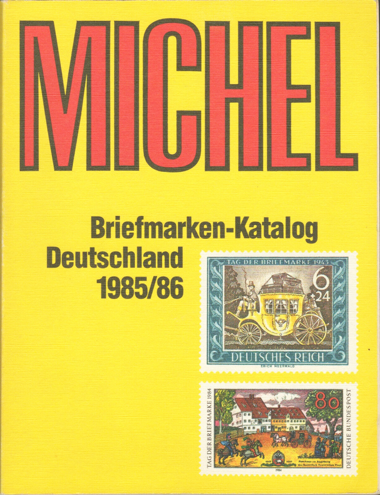 Michel: Briefmarken-Katalog Deutschland 1985/86