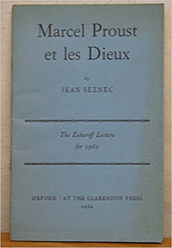 Marcel Proust et les Dieux