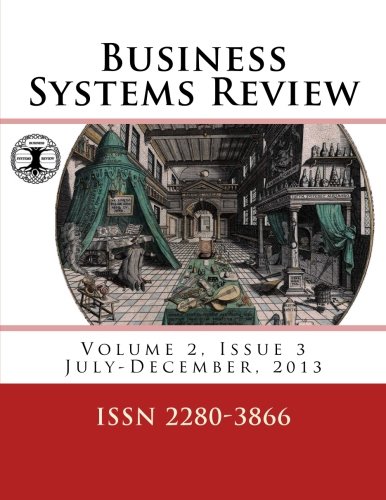 Business Systems Review - ISSN 2280-3866: Volume 2 - Issue 3