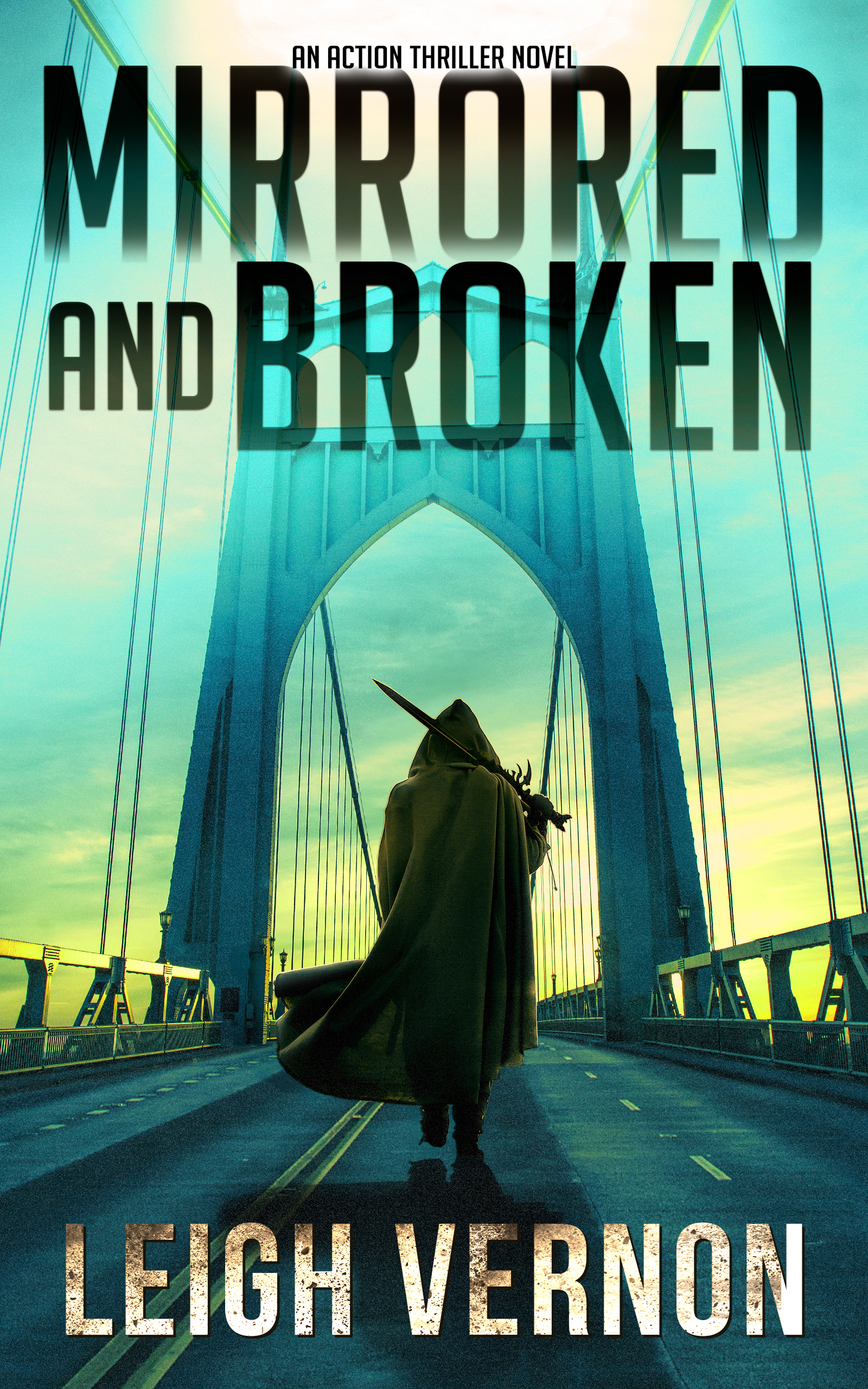 Mirrored and Broken: (Justin Lakes Supernatural Thriller Series, #2)