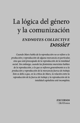 La lógica del género y la comunización