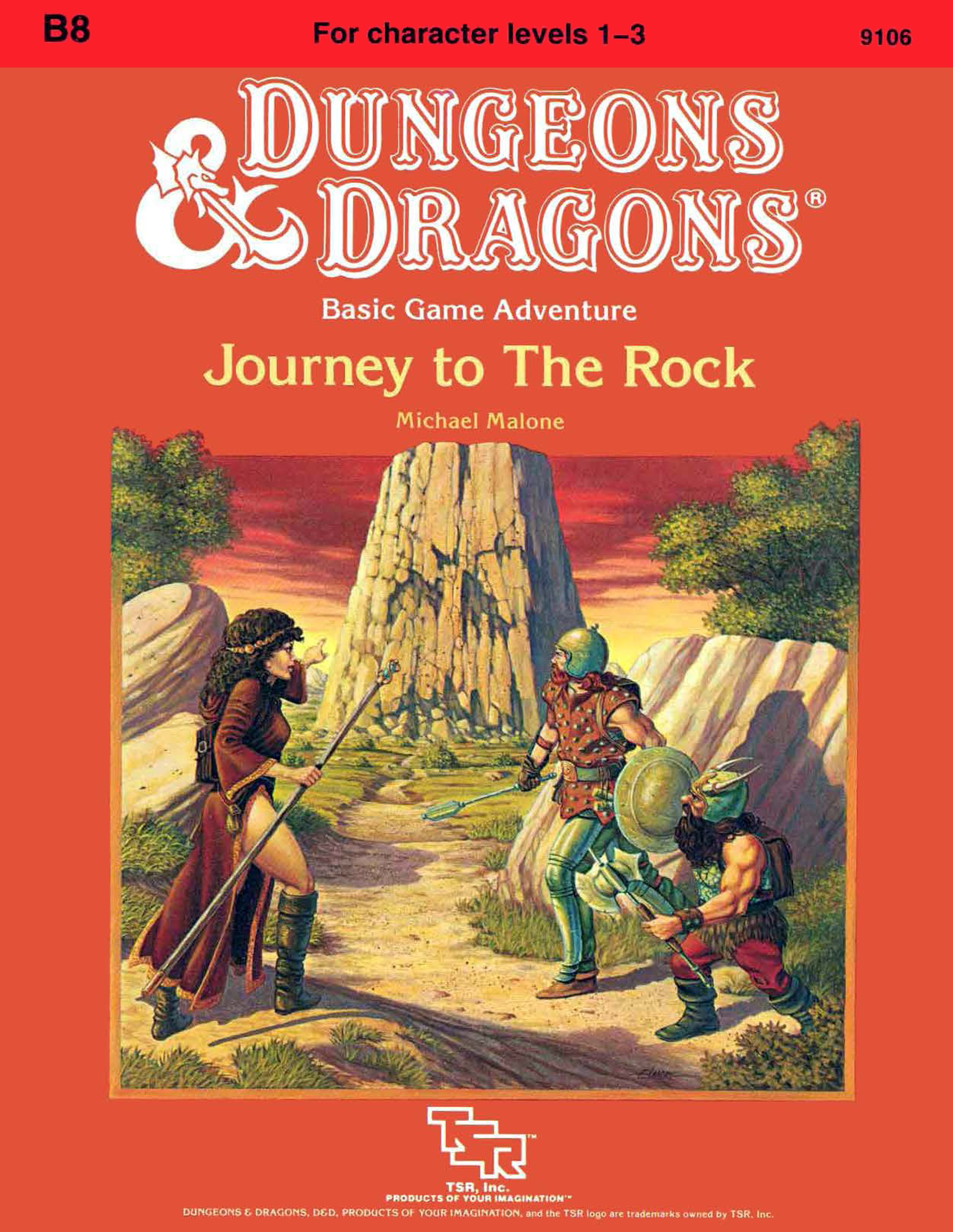 Journey to the Rock (Dungeons & Dragons Module B8)