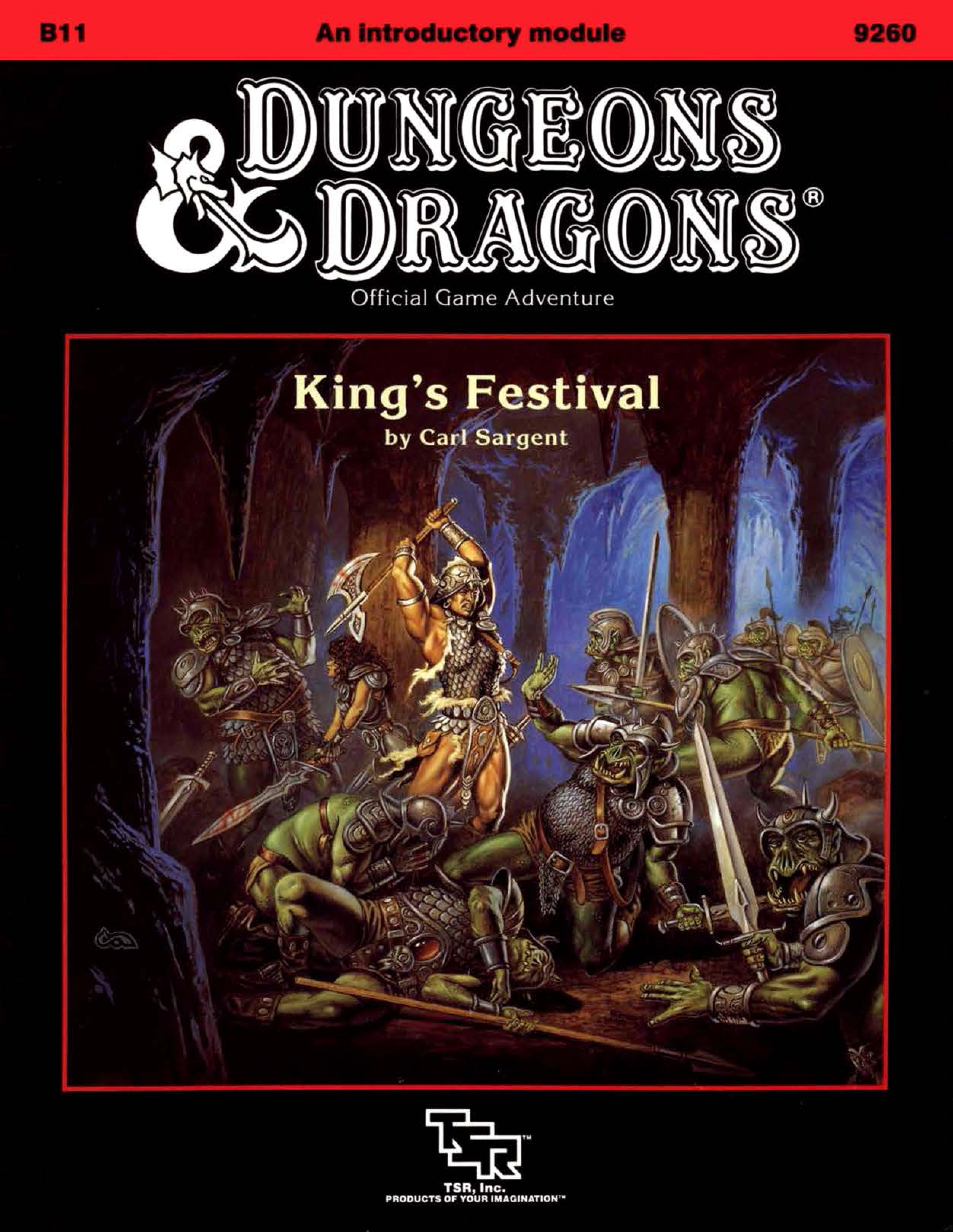 King's Festival (Dungeons and Dragons Module B11)