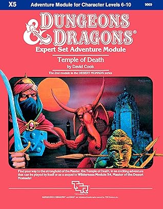 Temple of Death (Dungeons And Dragons Expert Module X5)