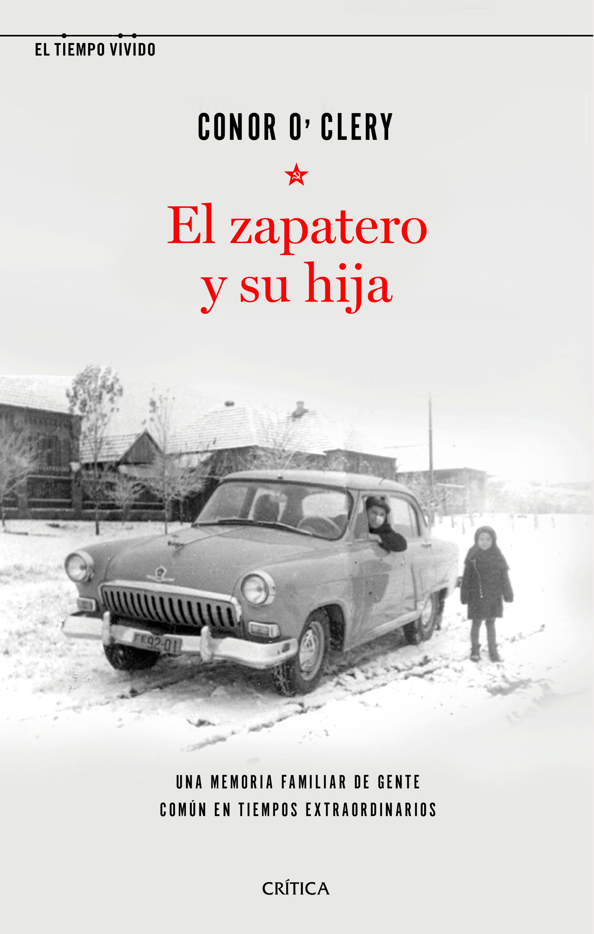 Portada de El zapatero y su hija, de Conor O'Clery