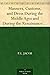 Manners, Customs, And Dress During The Middle Ages And During The Renaissance Period.