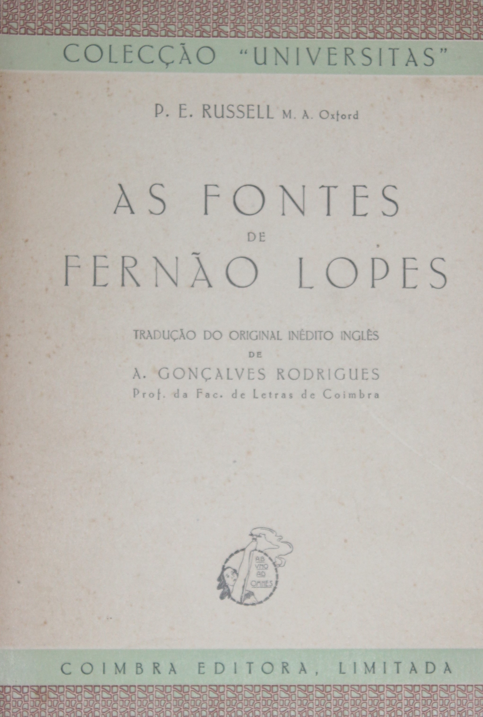 As Fontes de Fernão Lopes