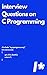 Interview Questions on C Programming