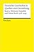 Deutsche Geschichte in Quellen Und Darstellung. Weimarer Republik Und Drittes Reich. 1918-1945. (Deutsche Geschichte in Quellen und Darstellung #9)