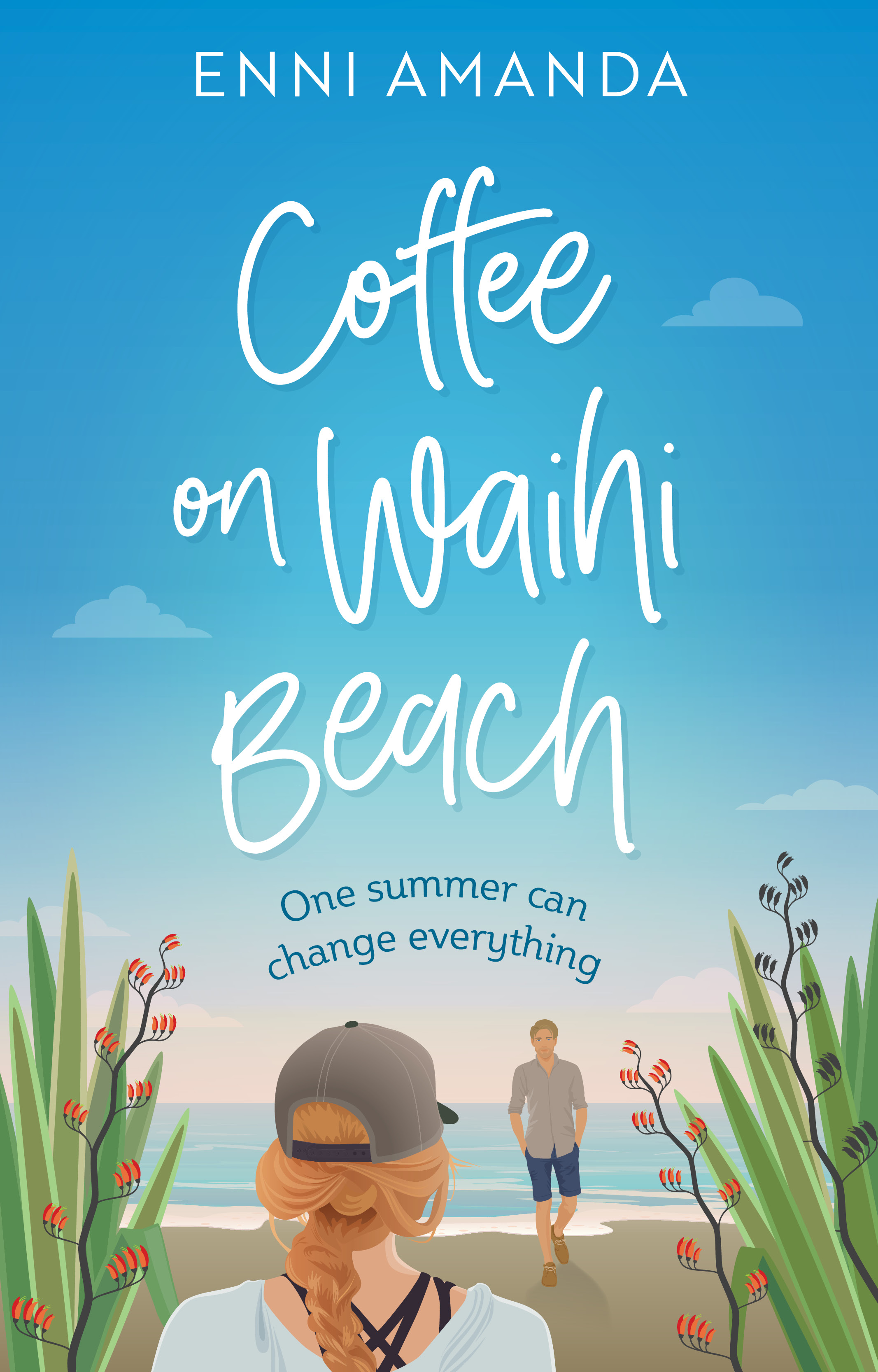 Coffee on Waihi Beach