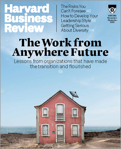 Harvard Business Review - The Work from Anywhere Future