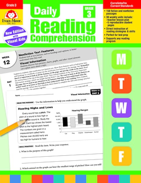 Evan-Moor Daily Reading Comprehension, Grade 3