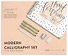 Modern Calligraphy Kit for Beginners: A Creative Craft Kit for Adults featuring Hand Lettering 101 Book, Brush Pens, Calligraphy Pens, and More (Calligraphy Practice Book Series) Modern Calligraphy Kit for Beginners: A Creative Craft Kit for Adults featuring Hand Lettering 101 Book, Brush Pens, Calligraphy Pens, and More (Calligraphy Practice Book Series)