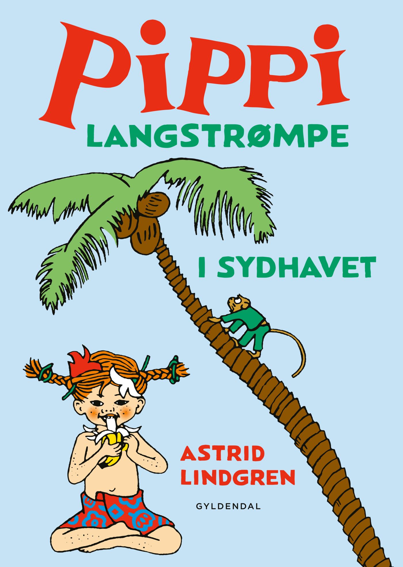 Pippi Langstrømpe i Sydhavet (Hardcover)