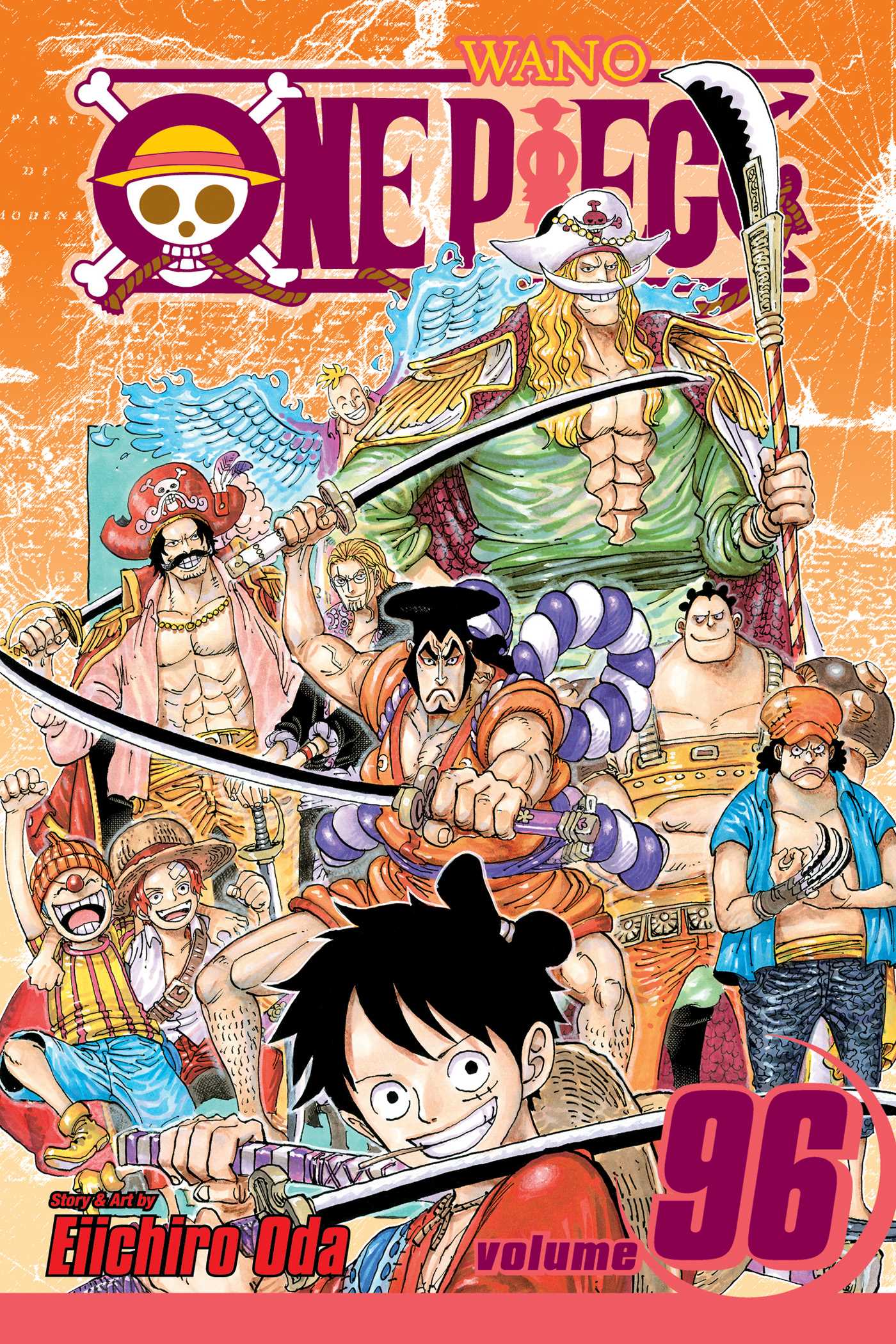 One Piece, Volume 96: I Am Oden and I was Born to Boil! (Paperback)