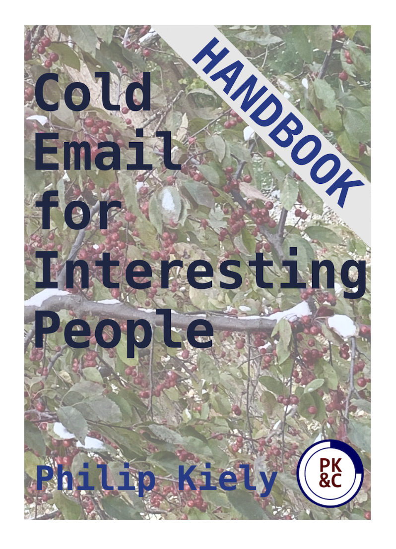 Cold Email for Interesting People Handbook