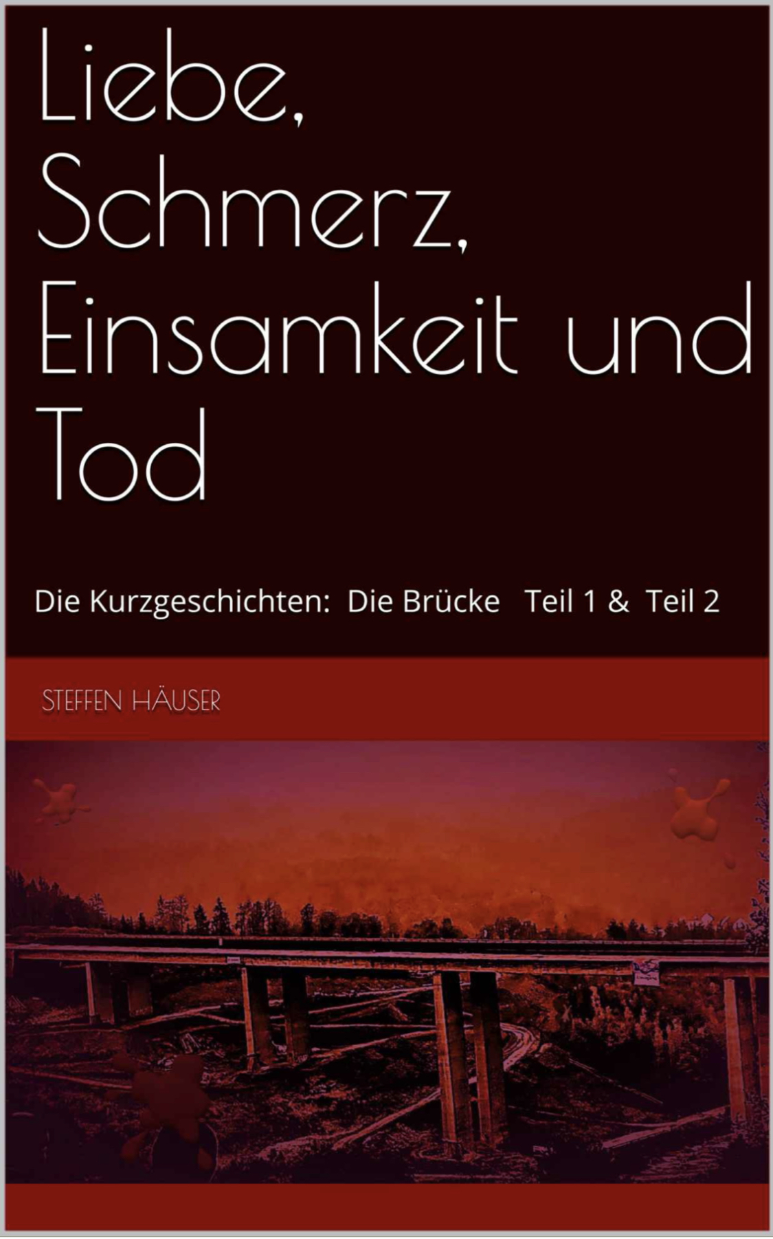 Liebe, Schmerz, Einsamkeit und Tod: Die Kurzgeschichten: Die Brücke Teil 1 und Teil 2