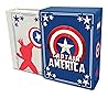 Marvel Comics: Captain America (Tiny Book): Inspirational Quotes From the First Avenger (Fits in the Palm of Your Hand, Stocking Stuffer, Novelty Geek Gift)