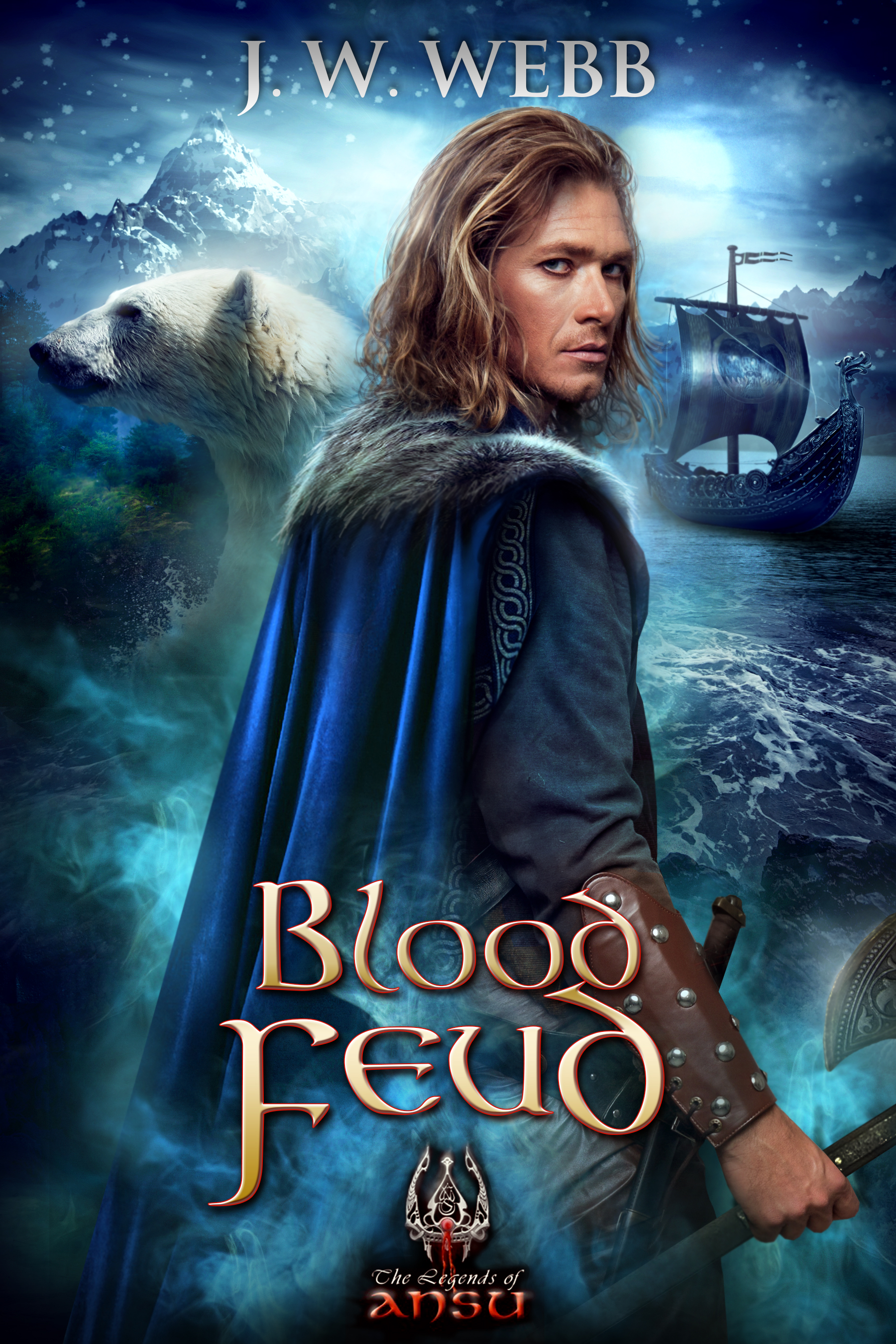 Blood Feud (The Legends of Ansu #8; Berserker #1)