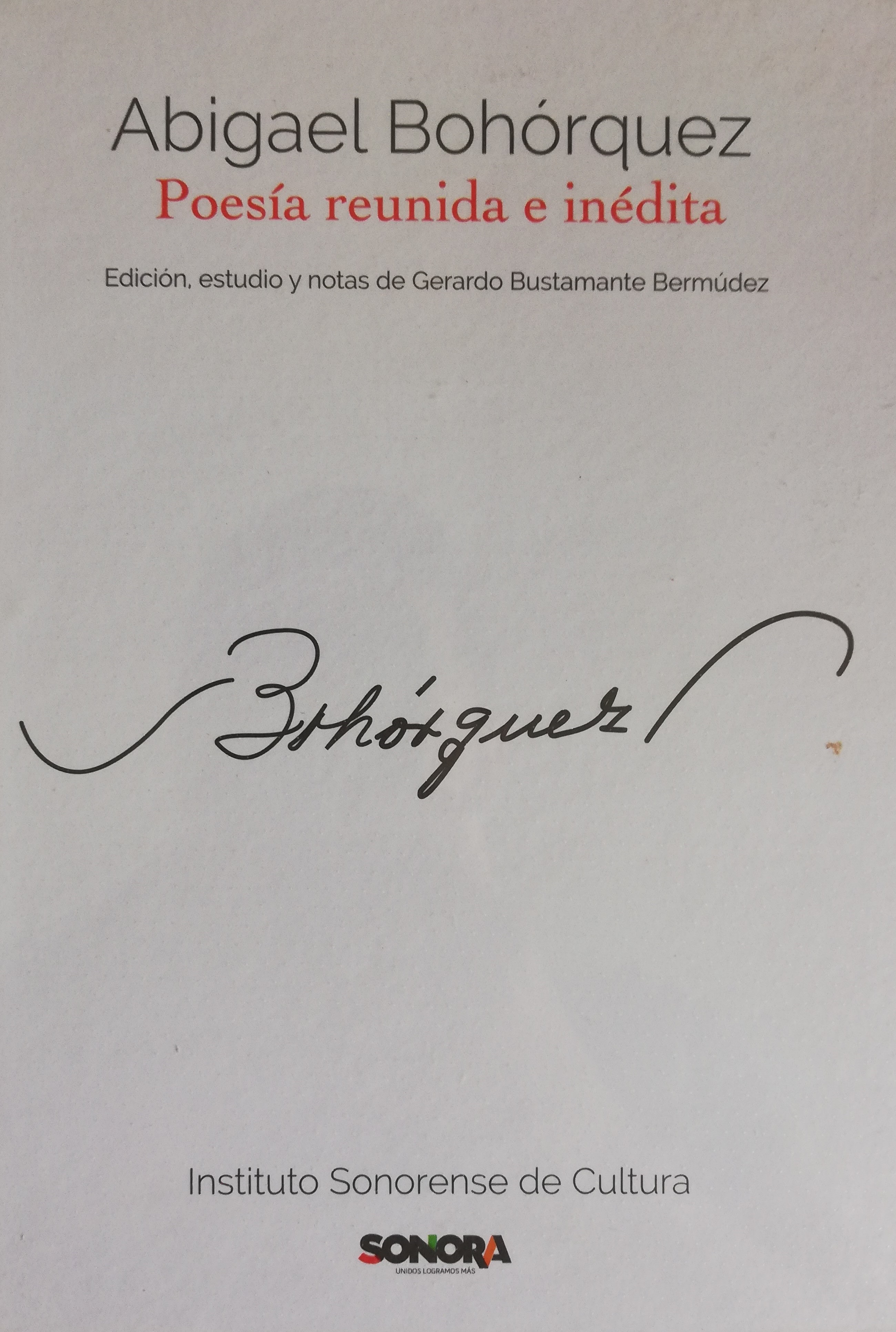 Poesía reunida e inédita (Hardcover)