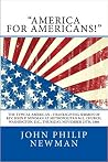 America for Americans!' The Typical American, Thanksgiving Sermon America for Americans!' The Typical American, Thanksgiving Sermon