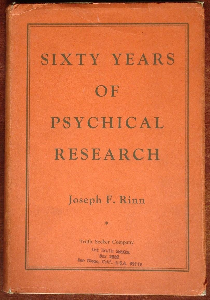Sixty Years of Psychical Research (Hardcover)