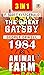 The Great Gatsby, Animal Farm & 1984 (3In1)