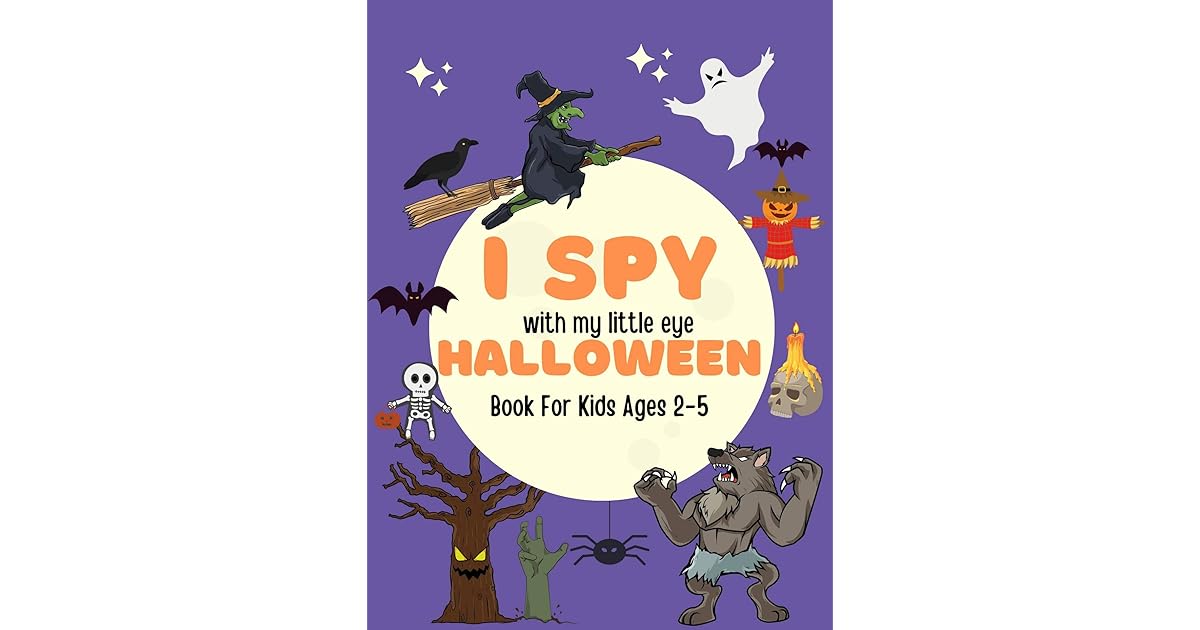 I Spy Halloween Book for Kids by Tristan Noble