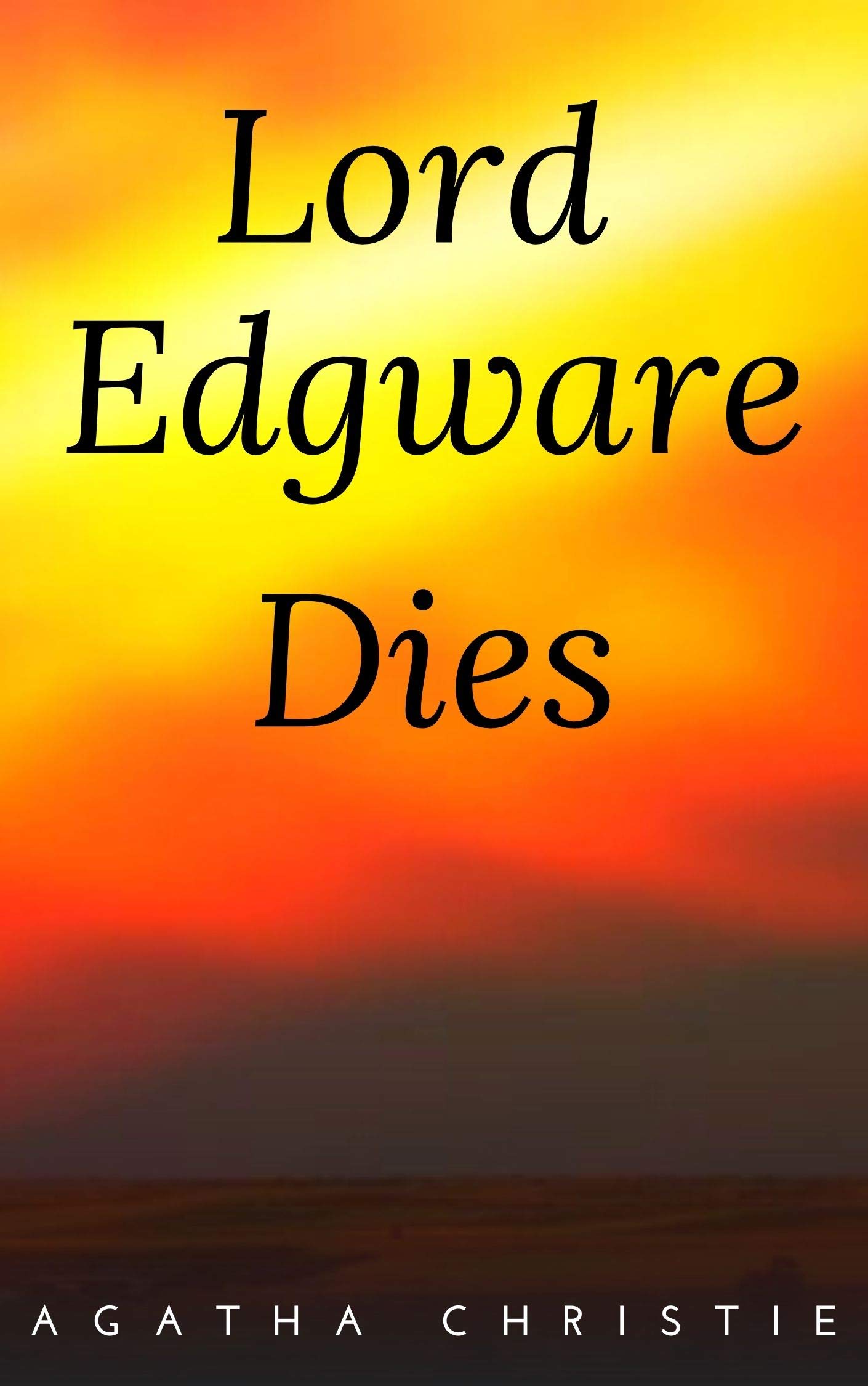 Lord Edgware dies
