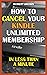 How To Cancel Your Kindle U...