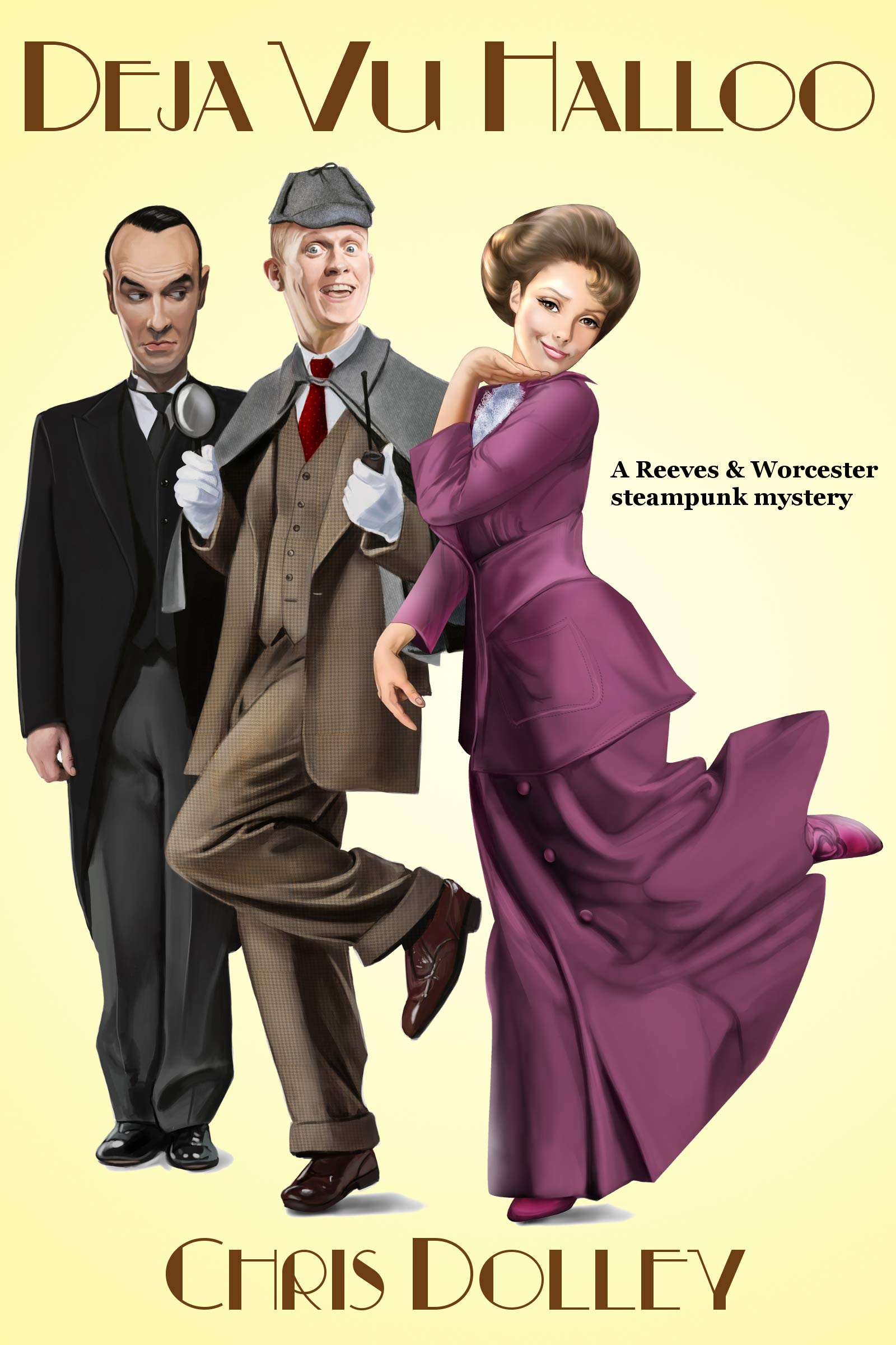 Deja Vu Halloo (Reeves & Worcester Steampunk Mysteries, #5)