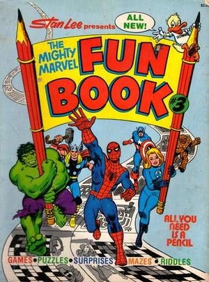 The Mighty Marvel Superheroes Fun Book, No. 3