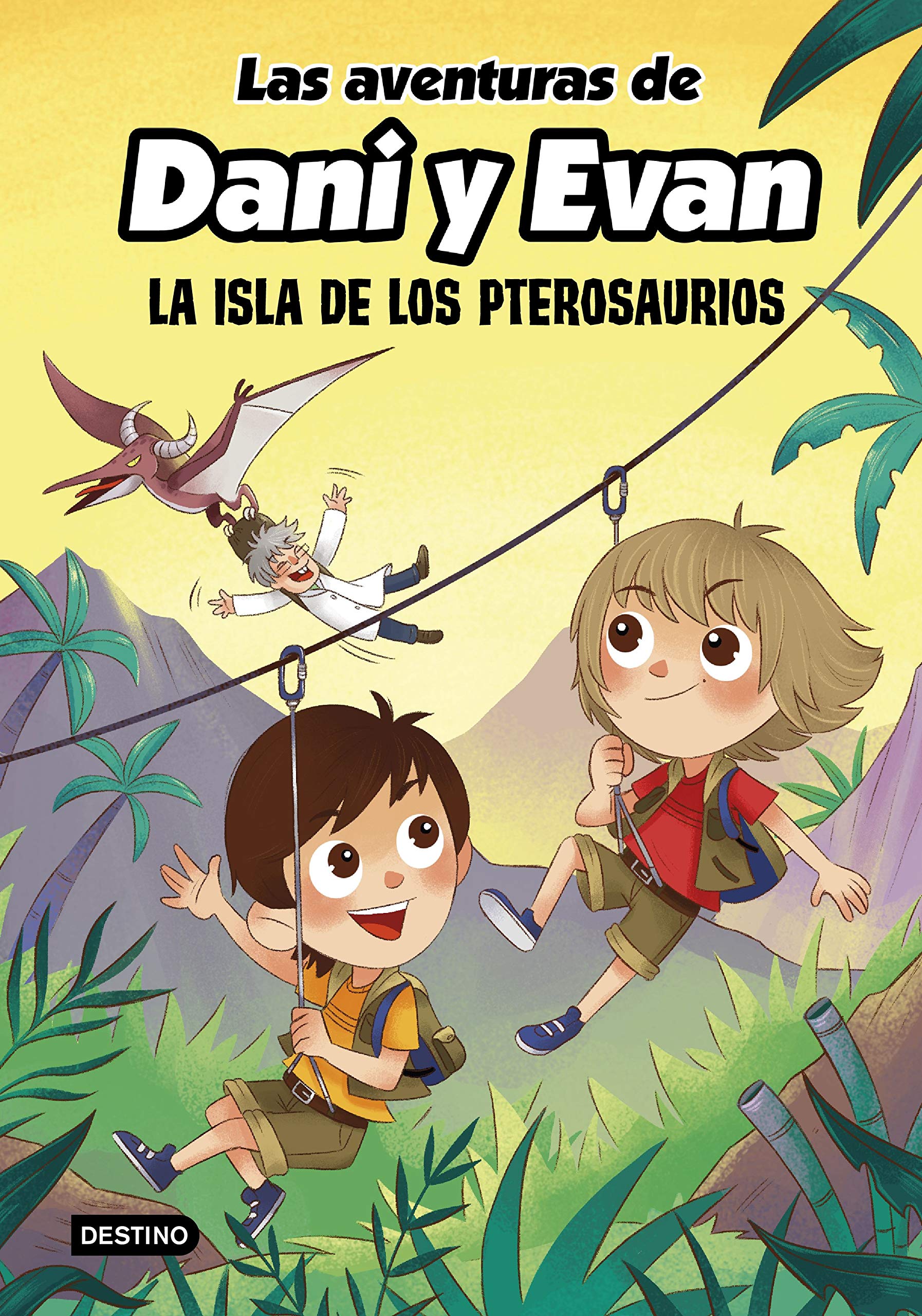 Las aventuras de Dani y Evan. La isla de los pterosaurios (Jóvenes influencers) (Spanish Edition)