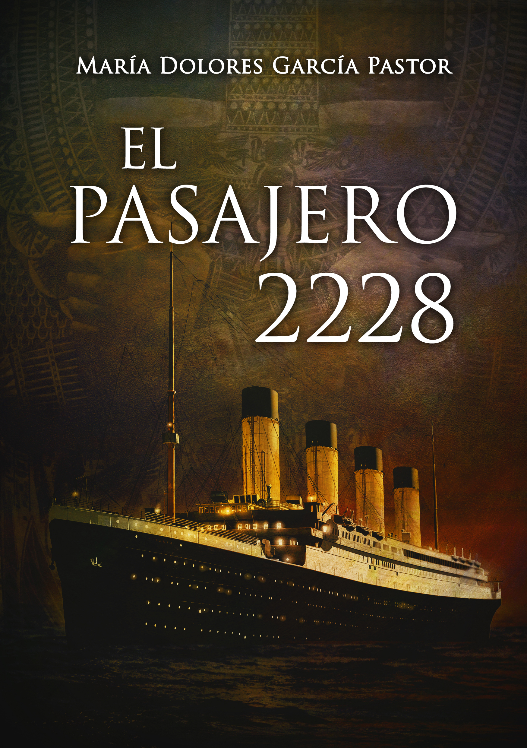 Portada de El pasajero 2228, de María Dolores García Pastor