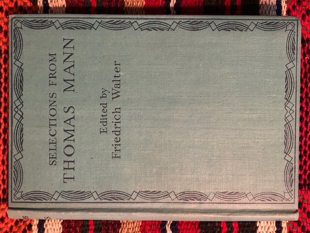 Selections from Thomas Mann (Hardcover)