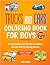 Trucks and Cars Coloring Book for Boys ages 4-8 by Alex Page