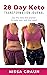 28 Day Keto Transformation Journal by Nissa Graun