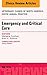 Emergency and Critical Care...