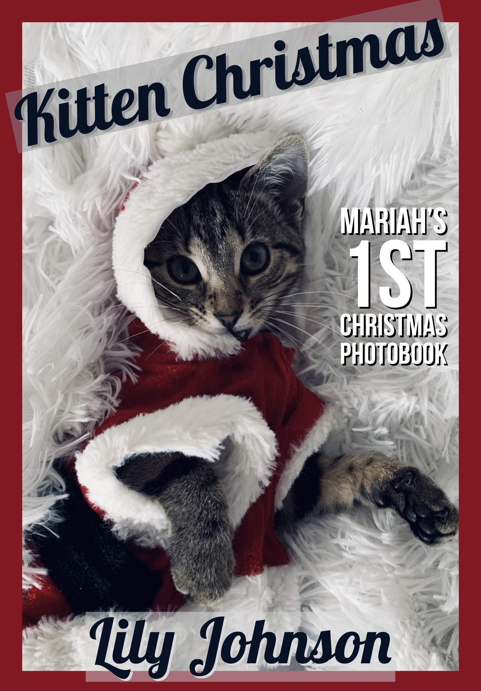 Kitten Christmas : Mariah’s1st Christmas Photobook (Kindle Edition)
