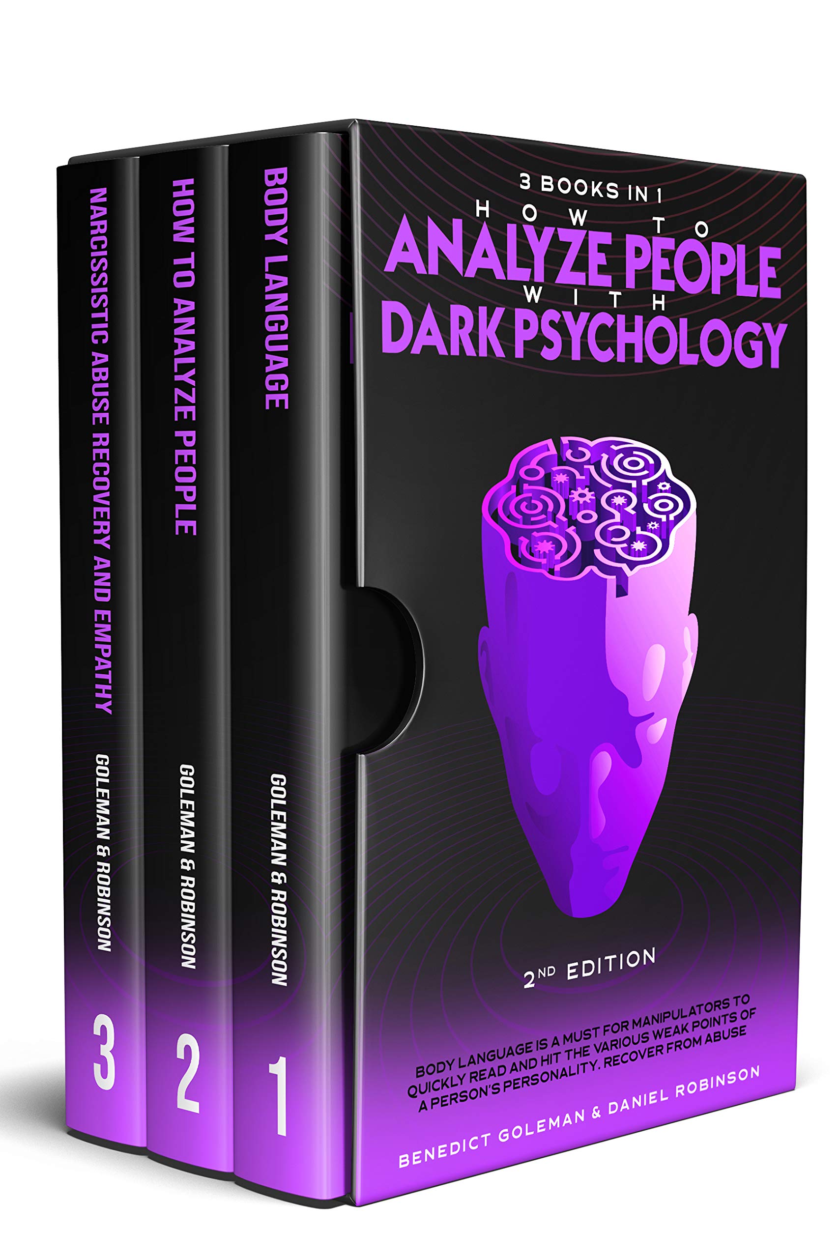 How to Analyze People with Dark Psychology-2nd Edition- 3 in 1 : Body Language is a Must for Manipulators to Quickly Read and Hit the Various Weak Points ... Recover from Abuse (Psychological Warfare)